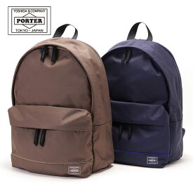PORTER MOUSSE DAYPACK (S) 751-29876 ポーター ムース デイパック S レディース ブラック グレージュ ネイビー A4 B4 サイズ 滑らか質感 長めの引き手ファスナー
