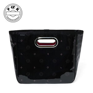 POTR �O���X �n���h�o�b�O 993-15202 ���f�B�[�X ��i ������� GLOSS A5 B5 �Ή� �W���J�[�h PVC �y�� �u���b�N/�s���N �u���b�N/�^�[�R�C�Y