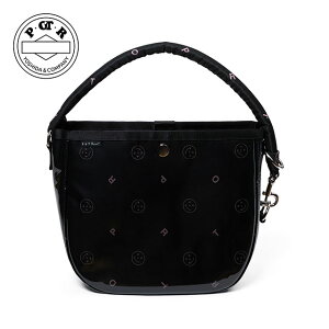 POTR �O���X ���E���h�o�b�O 993-15204 ���f�B�[�X ��i �⊴ �~�j�T�C�Y �M�t�g ������� 2WAY �V�����_�[ �f�C���[ �u���b�N/�s���N �u���b�N/�^�[�R�C�Y
