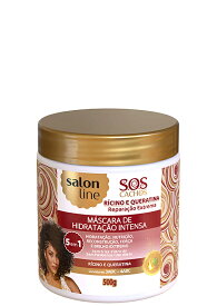 SALON LINE サロンライン リシノ・ケラチン カーリー ヘア インテンスモイスチャライジングマスク 500g ブラジル製ヘアトリートメント カールヘア（パーマーヘア・カーリーヘア用）