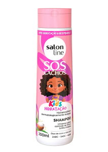 SALON LINE �T�������C�� �L�b�Y �J�[���[ �w�A �V�����v�[ 300ml �u���W�����w�A�P�A �J�[���w�A�i�q�ǂ��E�J�[���[�w�A�p�j