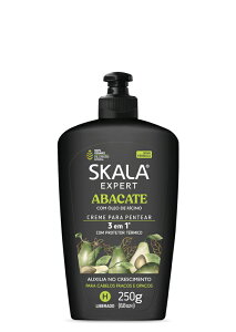 SKALA �X�J�� �G�L�X�p�[�g �A�{�J�h 3 in 1 ���[�u�C���N���[�� 250g �u���W�����ϕi�i�_���[�W�w�A�E�h���C�w�A�p�j