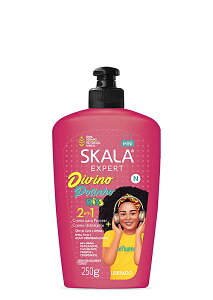 SKALA �X�J���G�L�X�p�[�g �f�B���B�m�|�`�[�j�� 2 in 1 �L�b�Y�p �J�[���[ �w�A ���[�u�C���N���[�� 250g �J�[���w�A �u���W�����ϕi�i�J�[���w�A�p�j