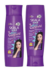 SKALA スカラエキスパート カーリー ヘア シャンプー＆コンディショナー2点セット 325ml カールヘア ブラジル製ヘアケア（カーリーヘア用）