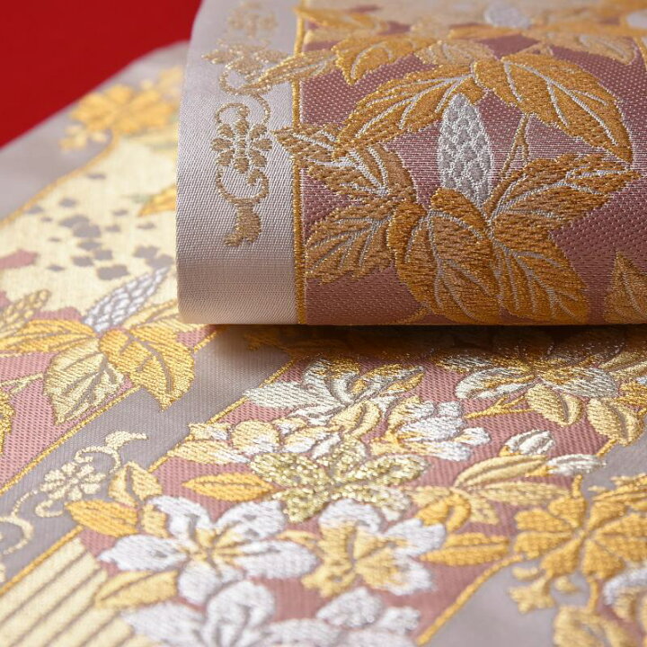 楽天市場】綿芯お仕立て付き 京都西陣「京藝」謹製 高級袋帯（六通  