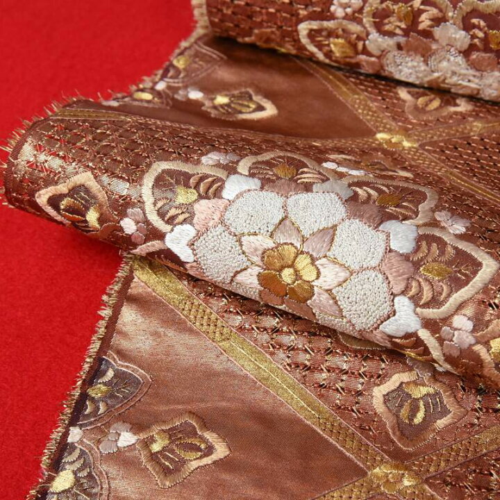 楽天市場】袋帯 綿芯お仕立て付き 中国三大刺繍 蘇州刺繍 相良刺繍 