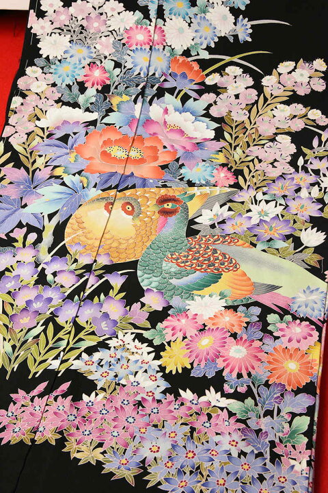 楽天市場】黒留袖 フルオーダー手縫いお仕立て付き 友禅 手描き 作家 