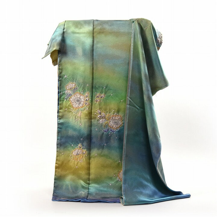 楽天市場】初代久保田一竹 国内手縫いお仕立て付き 一竹辻が花 振袖  