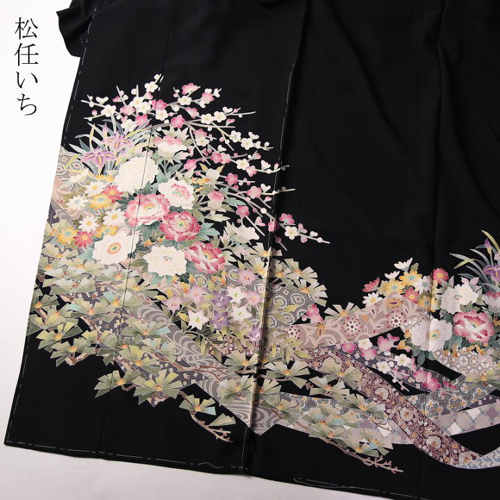 楽天市場】超逸品！貴重！本加賀友禅 「矢田博」氏作 最高級黒留袖 