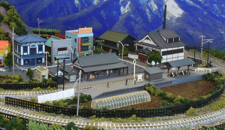 楽天市場】「送料無料」鉄道模型ジオラマレイアウトNゲージ用 単線 