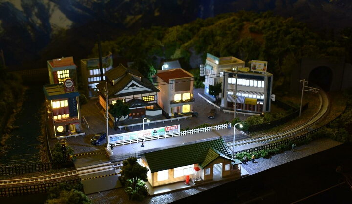 楽天市場】「送料無料」鉄道模型ジオラマレイアウトNゲージ用単線 
