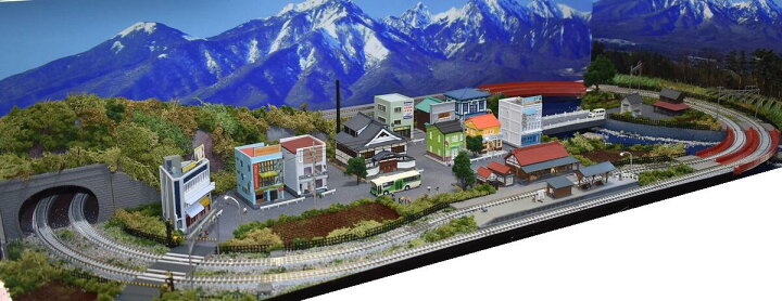 楽天市場】「送料無料」鉄道模型ジオラマレイアウトNゲージ用 複線 
