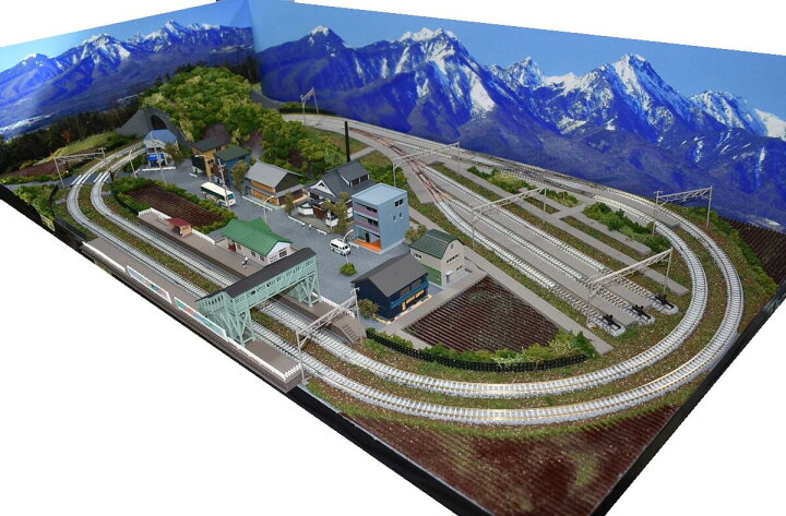 楽天市場】「送料無料」鉄道模型ジオラマレイアウトNゲージ用 複線 