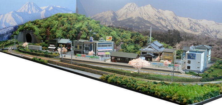 楽天市場】「送料無料」鉄道模型ジオラマレイアウトNゲージ用 単線 