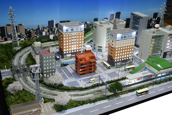 楽天市場】「送料無料」鉄道模型ジオラマレイアウトNゲージ用 複線 