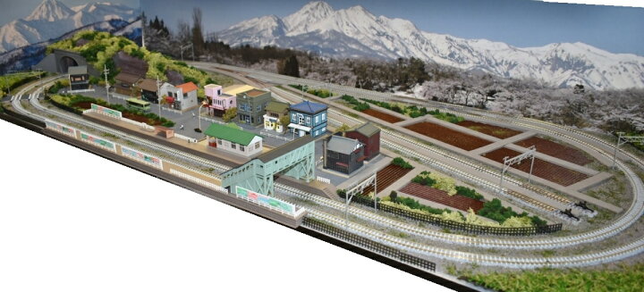 楽天市場】「送料無料」鉄道模型ジオラマレイアウトNゲージ用 複線  