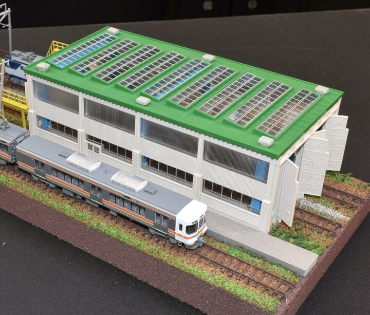 楽天市場】Nゲージ鉄道模型用展示台10 【機関庫とヤード3線路 