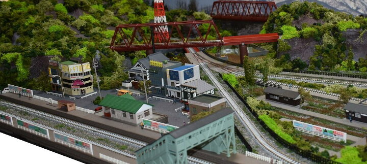 楽天市場】鉄道模型ジオラマレイアウトNゲージ用 単線[183cm 