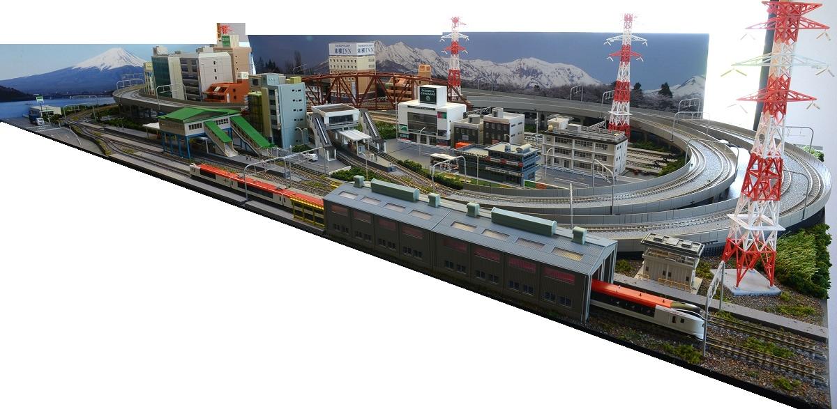 高級ブランド 鉄道模型 Nゲージ KATO 個人製作ジオラマ 特別セット 