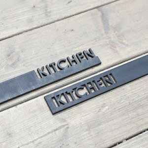 i`G KITCHEN Lb` At@xbg ؐ ubN EbfAt@xbg ؂蕶 Natural CeAG 24mm 4mm  \D