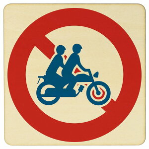 HW ^֎Ԃѕʎ֎ԓlʍs֎~ ؐv[g 14x14cm ʈS ē  ~jJ[ 