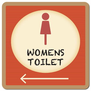 gC  TOILET gC}[N g fUC WOMENS   sNgTC }OlbgXebJ[ }Olbg  ` 13x13cm TC CeA { ē
