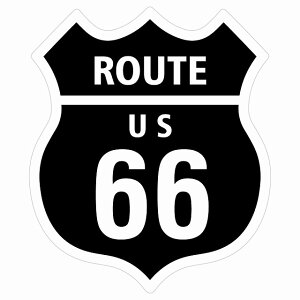 [g66 Route66 ubN AJX^C XebJ[ 12x14.2cm V[ AG J[XebJ[ O  h 킢 