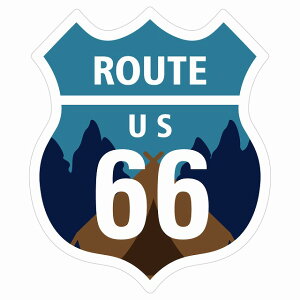 [g66 Route66 LvfUC AJX^C XebJ[ 12x14.2cm V[ AG J[XebJ[ O  h 킢 