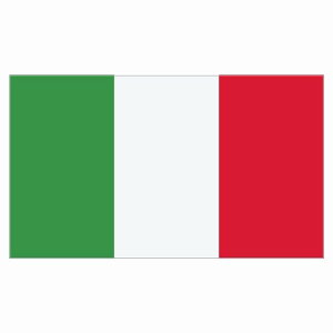 270x155mm C^A Italy  XebJ[ V[ National Flag   r