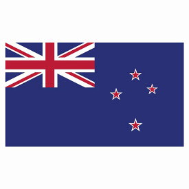 270x155mm ニュージーランド New Zealand 国旗 ステッカー シール National Flag 国 旗 塩ビ製