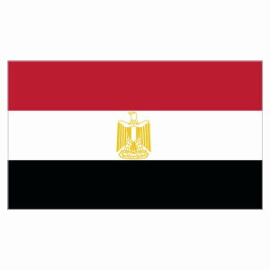270x155mm GWvg Egypt  XebJ[ V[ National Flag   r