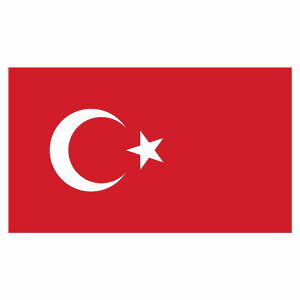270x155mm gR Turkey  XebJ[ V[ National Flag   r