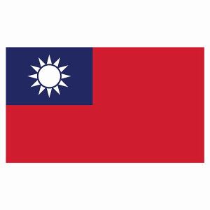 150x86mm p Taiwan  XebJ[ V[ National Flag   r