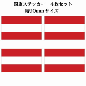90x51mm 4Zbg I[XgA Austria  XebJ[ V[ National Flag   r