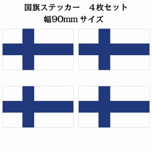 90x51mm 4Zbg tBh Finland  XebJ[ V[ National Flag   r