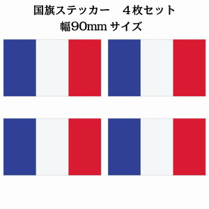 90x51mm 4Zbg tX France  XebJ[ V[ National Flag   r