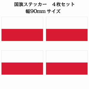 90x51mm 4Zbg |[h Poland  XebJ[ V[ National Flag   r