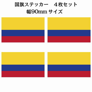 90x51mm 4Zbg RrA Colombia  XebJ[ V[ National Flag   r