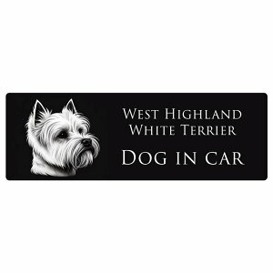 hbO J[XebJ[ CXgt Dog in Car EFXgnChzCgeA A^Cv Z[teBTC  ` 20x6.7cm V[ A ^]΍ Dog Sticker O  h 킢