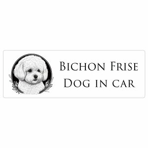 hbO J[XebJ[  CXgt Dog in Car rVt[[ A^Cv Z[teBTC  ` 15x5cm V[ A ^]΍ Dog Sticker O  h 킢  S