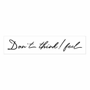 Don't think! Feel lȁI zCg Vv ML XebJ[ J[XebJ[ ` 24mm V[ ^]΍ O  h 킢  J[TC