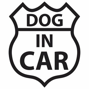 DOG IN CAR XebJ[ zCgubN [g66 J[XebJ[  ԗpObY V[ sticker S΍ ^]   킢 ԃXebJ[ XebJ[  TCXe