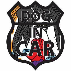 DOG IN CAR XebJ[ ԎD ɏ쓹 [g66 ԗpObY J[XebJ[ V[ sticker S΍ ^]   킢 ԃXebJ[ XebJ[  TCXe