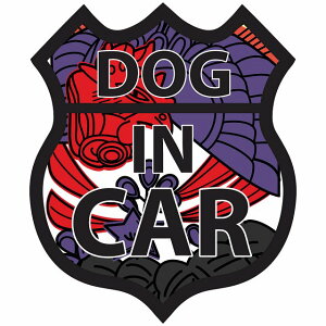 DOG IN CAR XebJ[ ԎD ˂ɖP [g66 ԗpObY J[XebJ[ V[ sticker S΍ ^]   킢 ԃXebJ[ XebJ[  TCXebJ
