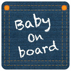 baby on board fj fUC C^Cv `[N  XebJ[ V[ ` 13x13cm TCXebJ[ J[XebJ[ S΍ ӊN x ^]΍ h  O sNgTC