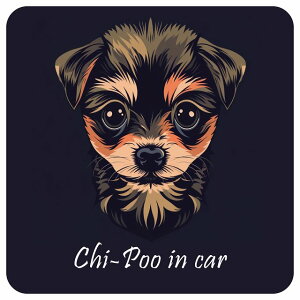 hbO J[XebJ[ CXgt Dog in Car `v[ A^Cv Z[teBTC  ` 13x13cm V[ A ^]΍ Dog Sticker O  h 킢  S΍ J[T