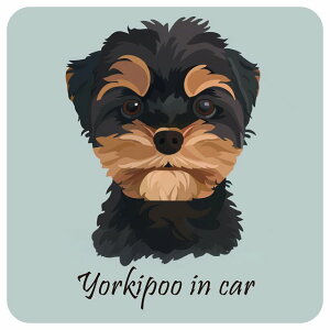 hbO J[XebJ[ CXgt Dog in Car [v[ A^Cv Z[teBTC  ` 13x13cm V[ A ^]΍ Dog Sticker O  h 킢  S΍ J[T