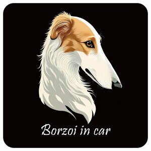 hbO J[XebJ[ CXgt Dog in Car {]C B^Cv Z[teBTC  ` 13x13cm V[ A ^]΍ Dog Sticker O  h 킢  S΍ J[T