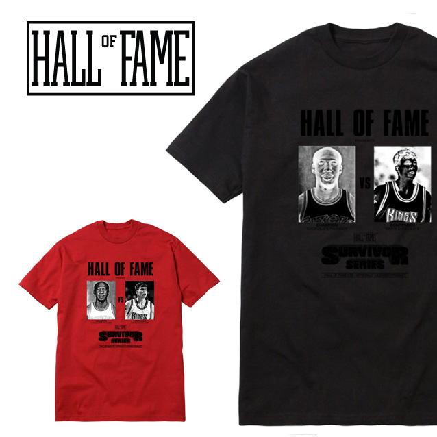 hall of 感謝の声続々 fame halloffame ホールオブフェイム ホール オブ フェイム FAME Survivor Tシャツ HALL 50 Series OF 受注生産品 TEE