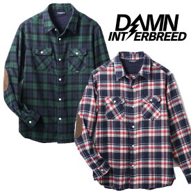 50　INTERBREED インターブリード Classical Plaid Shirt 長袖シャツ